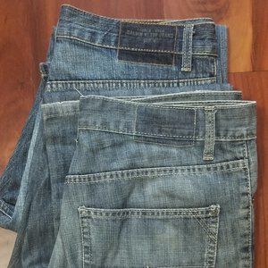 2 Calvin Klein Jean Pants 31 x 32